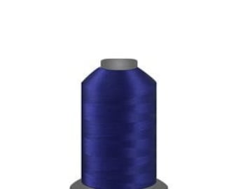 Federal Blue Glide Trilobal Polyester Thread door Fil-Tec- 1.100yds 40 wt. - Voor naaien, quilten en borduurwerk
