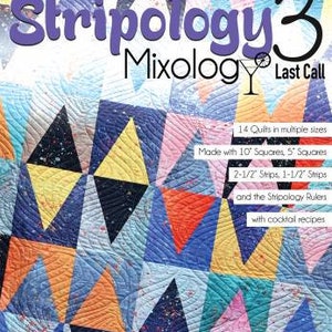 Stripology Mixology 3 Last Call Pattern Book Paper Pattern di GE Designs Iceland