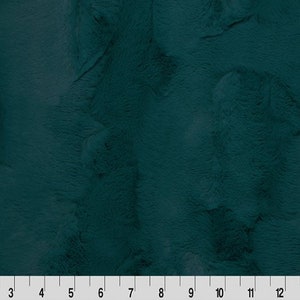 Minky - Luxe Cuddle® Mirage EXTRA WIDE 80" in Mallard Furry Fabric from Shannon Fabrics