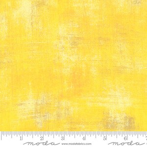 Grunge Basic in Sunflower Yellow from Moda Fabrics - 100% Quilt Shop Quality Cotton