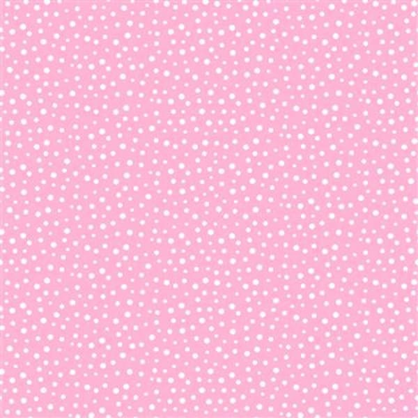 Unregelmäßiger Punkt in Pink von Susybee Basics für Clothworks
