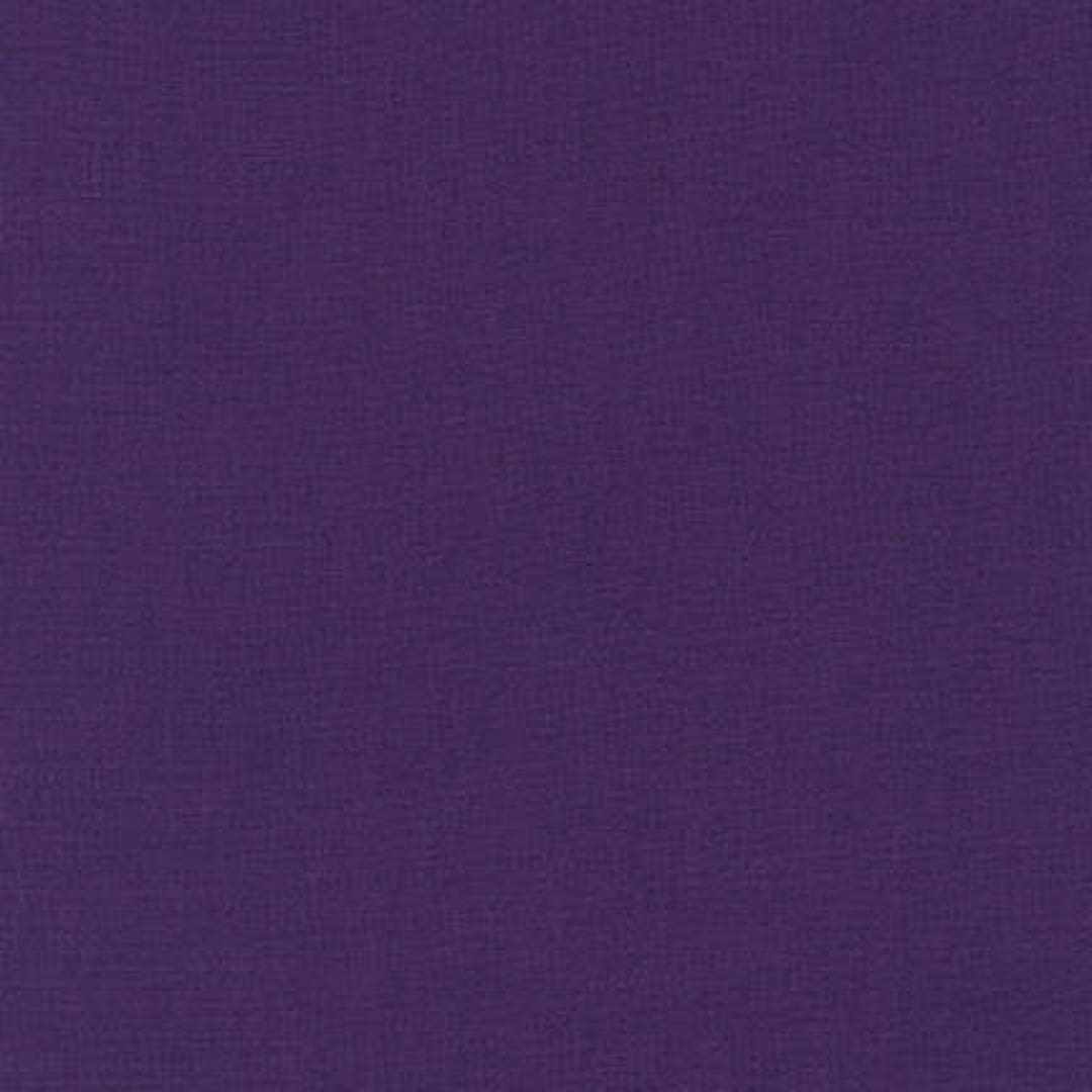Solid Purple KONA COTTON From Robert Kaufman Fabrics Etsy
