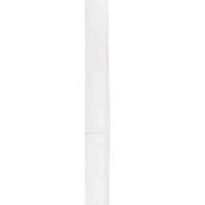 May include: White plastic curtain rod with a white plastic end cap. The packaging has the text "granite.com" and "Spare Parts".