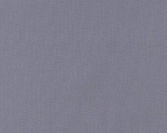 Medium Grey Solid KONA COTTON from Robert Kaufman Fabrics - K001-1223