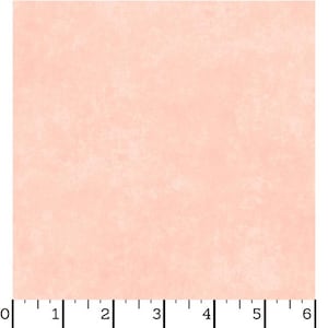 May include: A solid piece of pale pink fabric with a subtle, textured, marbled appearance. The fabric is smooth and soft to the touch.