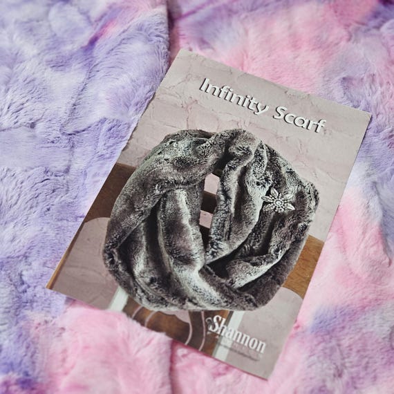 KIT Infinity Scarf Kit Luxe Cuddle® Sorbet Unicorn From Shannon