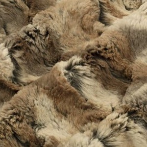 MINKY - Luxe Cuddle® Wild Rabbit in tessuto peloso Driftwood di Shannon Fabrics