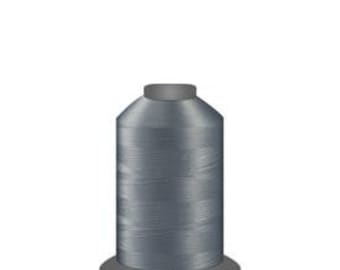 Light Grey Glide Trilobal Polyester Thread by Fil-Tec- 1,100yds 40 wt. - For Sewing, Quilting and Embroidery