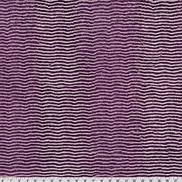 Luxe Cuddle® Arctic Owl in BERRY from Shannon Fabric's Minky Collection - Two Toned Finish - 30mm Pile