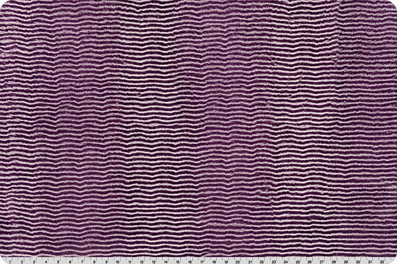 Luxe Cuddle® Arctic Owl in BERRY from Shannon Fabric's Minky Collection - Two Toned Finish -