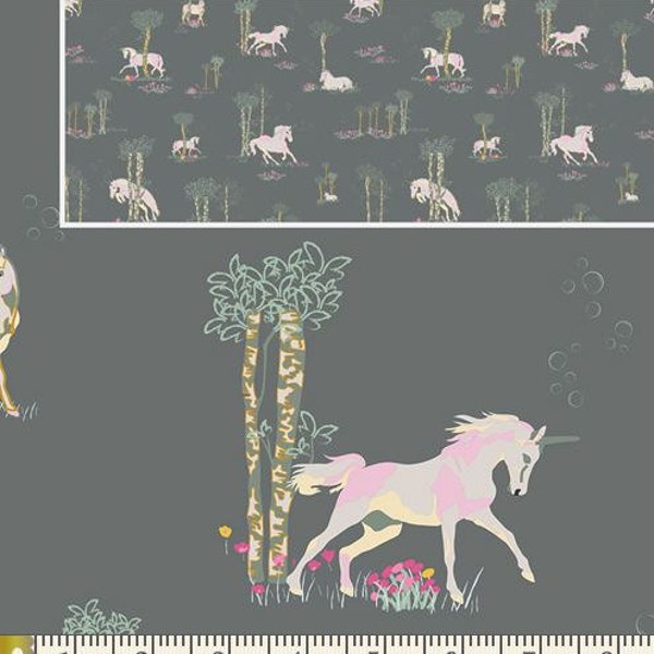 Fantasia Collection - Unicorn Fable Sageplant From Art Gallery - Choose Your Cut