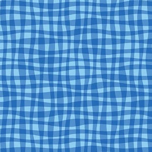 May include: A seamless pattern featuring a wavy grid design in shades of blue. The overlapping lines create a textured effect, with lighter and darker blue hues. This abstract pattern is suitable for various design applications.