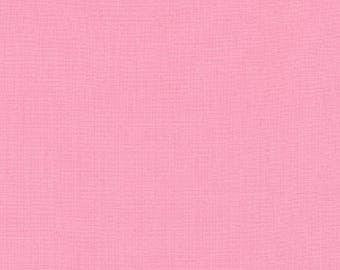 Woodrose Pink Solid KONA COTTON from Robert Kaufman Fabrics - K001-1393