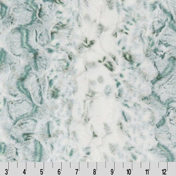 Snowy Owl Mallard Luxe Cuddle® MINKY Fabric from Shannon Fabrics - 10 mm