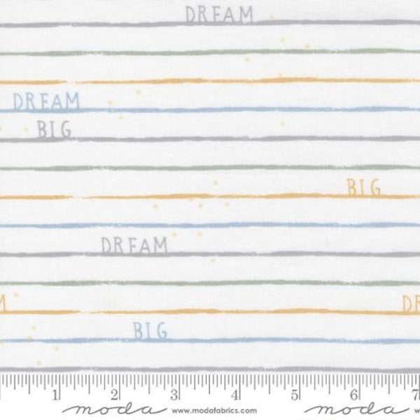 Dream Big Stripe Stripes in Multi from D is for Dream Collection by Paper+Cloth for Moda Fabric- 100% Quilt Shop Cotton