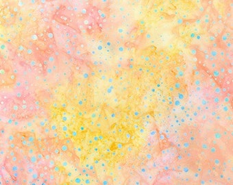 Tissu batik - éclaboussures de points au lever du soleil par Lunn Studios de Artisan Batiks : collection Moodscapes 20943-207