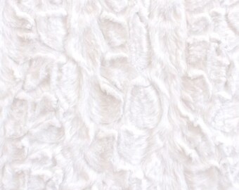 Malibu Snuggle® 60" in White by EZ Fabrics