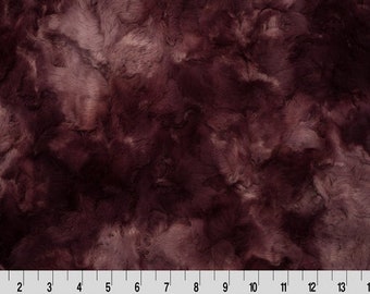 Luxe Cuddle® Galaxy Heather Rose MINKY de Shannon Fabrics, velours 10 mm