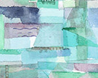 Geo Play  Basics in Seaglass from the Connections Collection by Maria Carluccio for Windham Fabrics - 100% Cotton Fabric