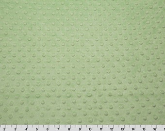 Sage Dimple Minky From Shannon Fabrics