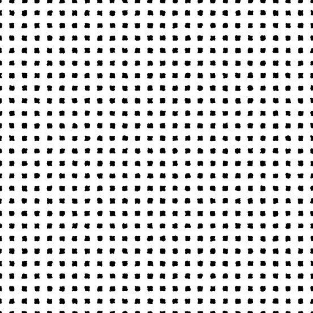 Square Dots in Century Black on White From the Century Black Collection ...