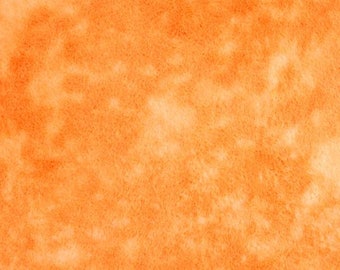 Plush Luxury MINKY - Neon Speckles in Orange from EZ Fabrics - You Choose the Cut