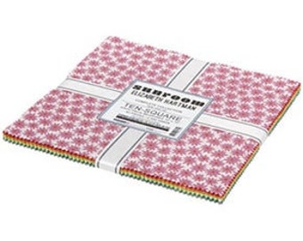 Layer Cake - Sunroom 10 inch 10-Square from Elizabeth Hartman by Robert Kaufman - 10"x10"- 42 squares