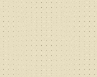 Micro Dot in Wheat from the Micro Dot Collection by Andover Fabrics - 100% Cotton
