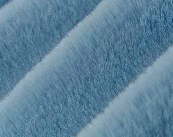 Luxe Cuddle® Seal in Bluejay Blue High Pile Plush MINKY from Shannon Fabric- 15mm