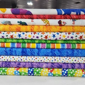 Eric Carle Super Bundle from Andover Fabrics (11 Fabrics Total)  - See Notes