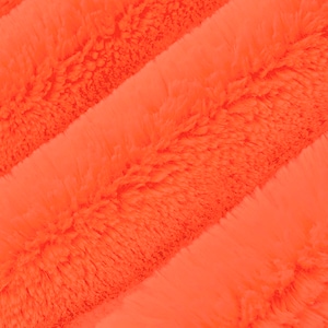 Luxe Cuddle® Arctic Rabbit in Sunkissed Orange from Shannon Fabric's Minky Collection - 30mm Pile