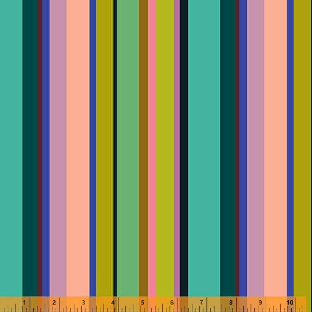 Stripe in Multi From Color Wheel Collection by Windham Fabrics 100