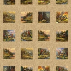 Panel - Ein Ort im Wald von Benartex Fabrics - 61x100cm