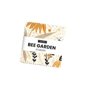 Bee Garden Mini Charm Pack from the Bee Garden Collection by Gingiber for Moda Fabrics - 100% Cotton