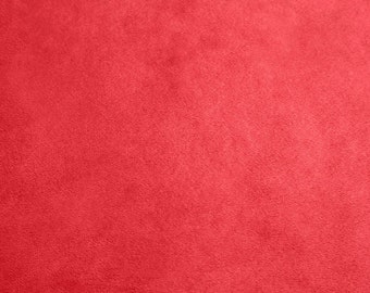 Puede incluir: Primer plano de una tela roja sólida con una superficie ligeramente texturizada.