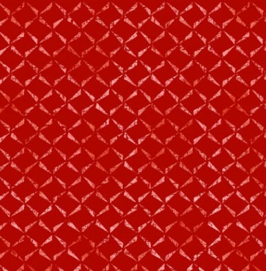 Freedom Road - Diamond Dot Tan/Red — Fabric Shack