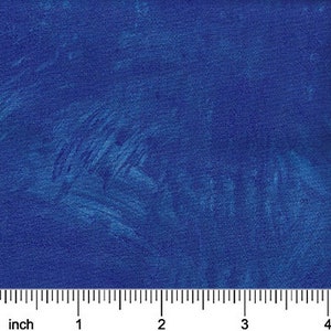 May include: A solid blue fabric with a subtle textured pattern. The fabric is smooth and has a slightly brushed look.