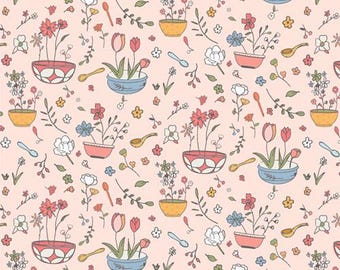 Perfect Spoonful from the Bedtime Stories Collection by Elizabeth Chappel for Art Gallery Fabrics - 100% Cotton