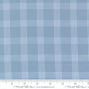 Nantucket Plaid in Light Blue from the Nantucket Summer Collection - Moda Fabrics - 100% Quilt Shop Cotton
