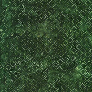 Batik Fabric - Grid in Hunter from the Artisan Batiks Wine Country Collection by Lunn Studios for Robert Kaufman Fabrics - 100% Cotton