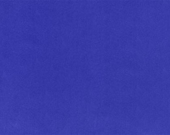 90" Extra Wide Solid Cuddle 3® in Marlin Bright Blue Minky From Shannon Fabrics- 3mm Pile