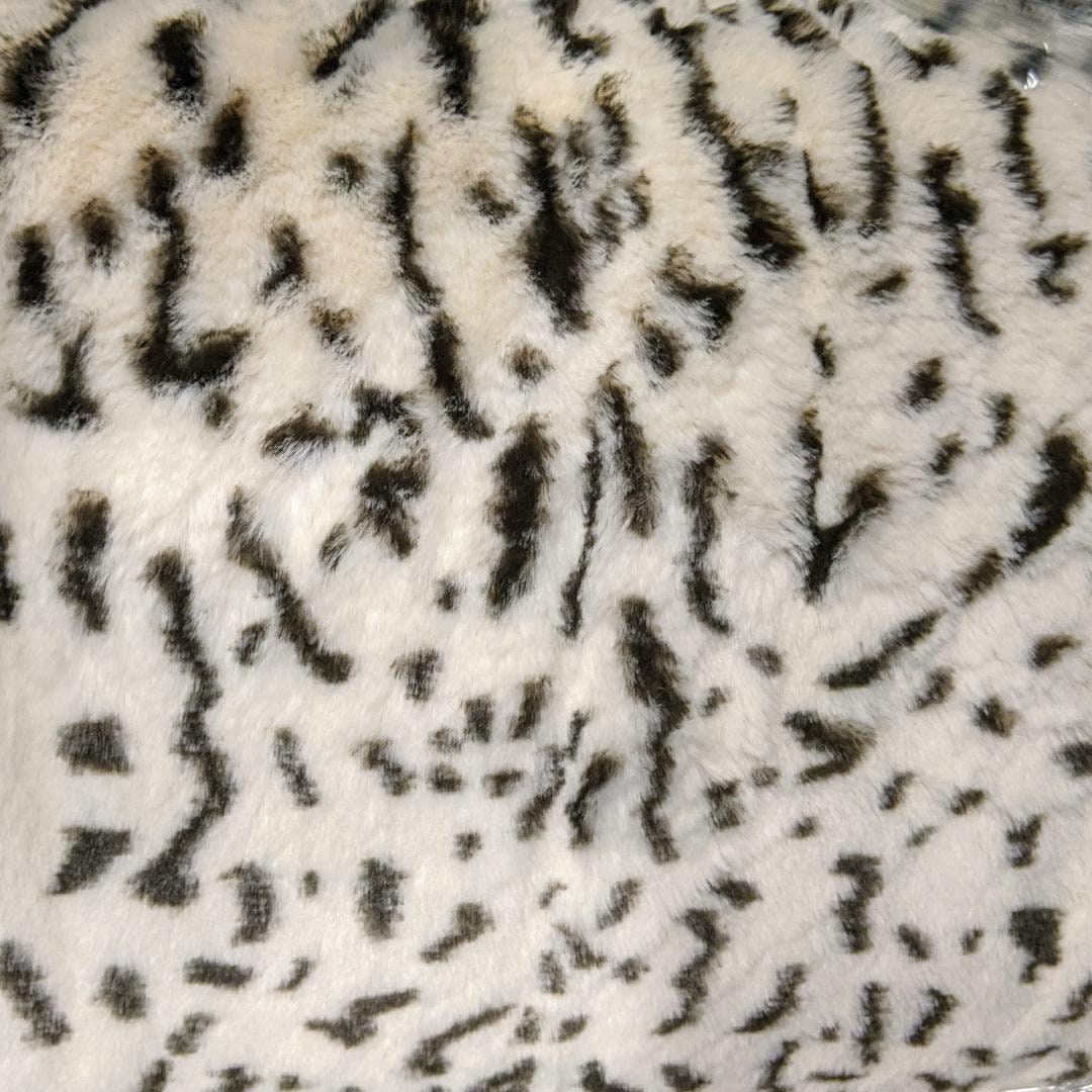 Snow Leopard Fur Fabric