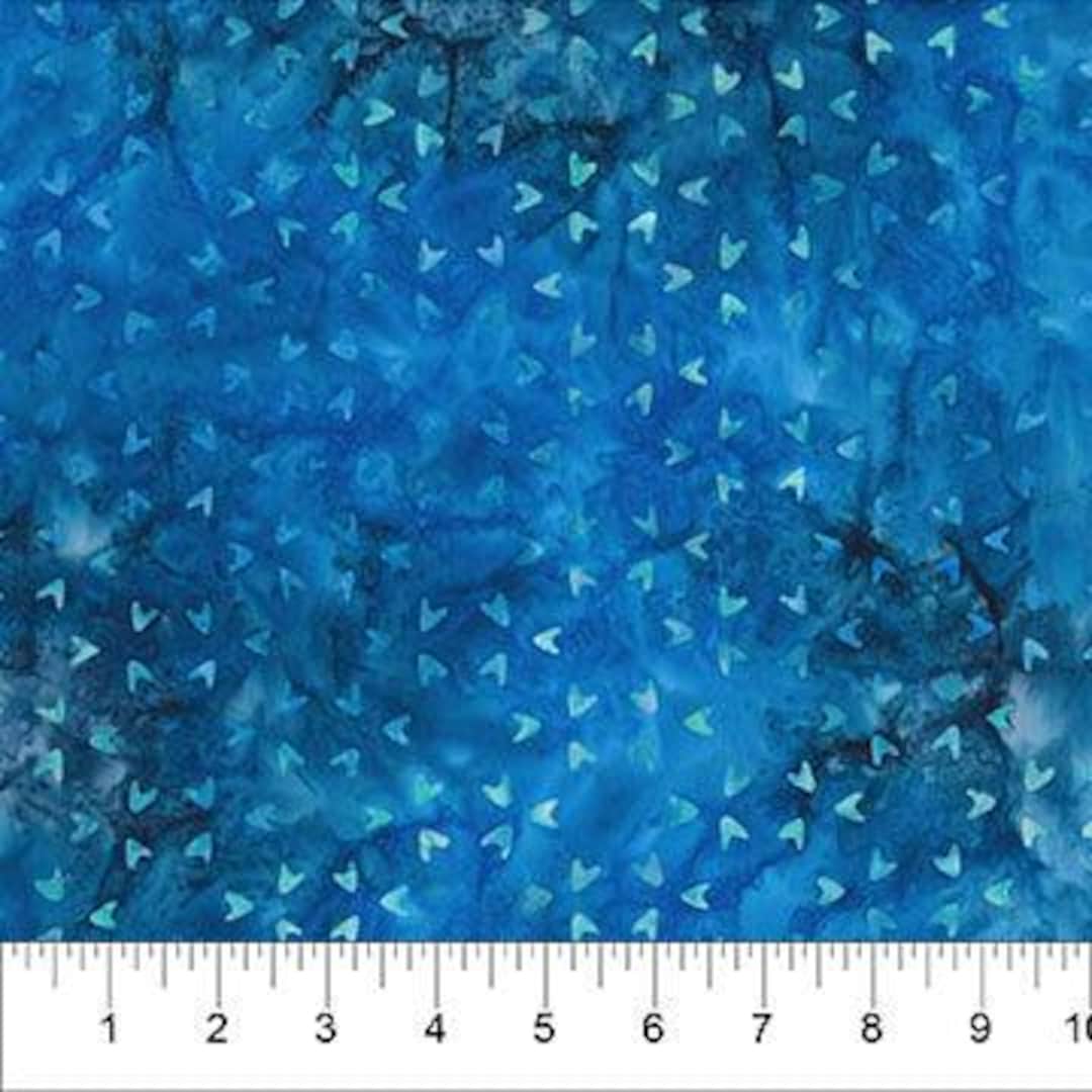 Batik Fabric – Stars in Blue From the Celebrating 250 Years Collection ...