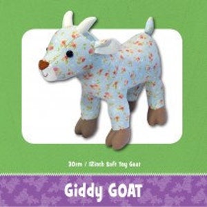 PAPER PATTERN - Giddy the Goat from Funky Friends Factory