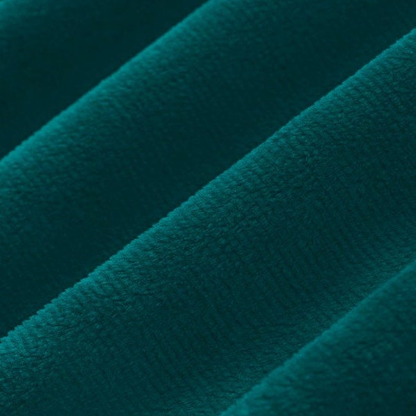 Mallard Teal Solid Cuddle® 3 Smooth Plush Minky From Shannon Fabrics- You Choose Size