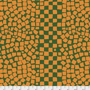 Chips in Pine aus der Kaffe Fassett Collective Classics Kollektion von Free Spirit Fabric - 100% Hochwertige Baumwolle