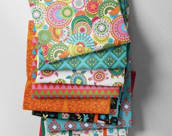 Indigenous FABRIC BUNDLE SET from Walkabout Collection by Michael Miller- 9 Fabrics Total- You Choose Bundle Cut
