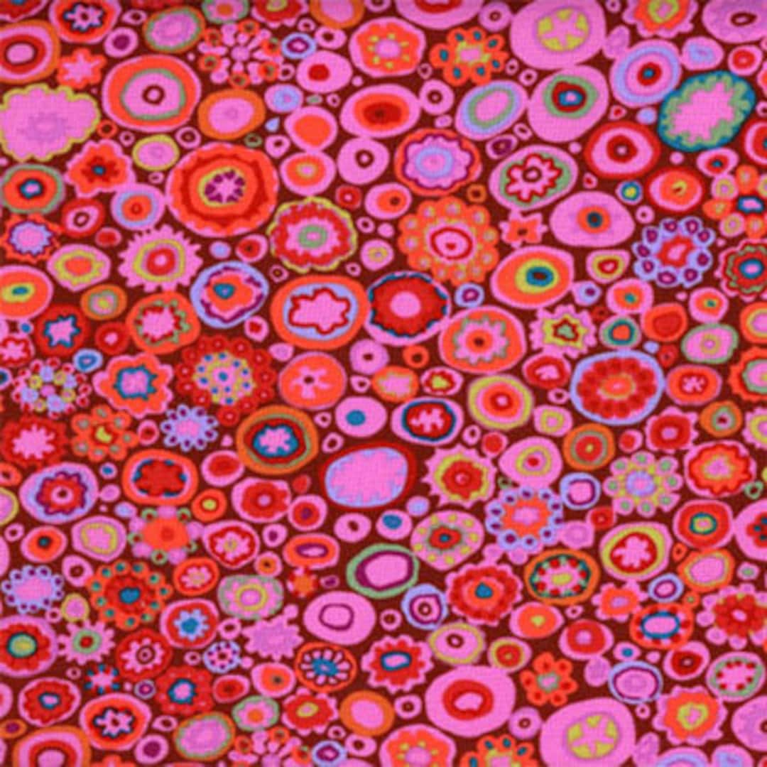 Kaffe Fassett Fabric Paperweight in Paprika From Kaffe Fassett