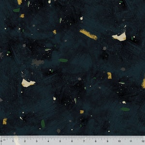 Splash in Lamp Black from the Marble Run Collection by Marcia Derse for Windham Fabrics - 100% Cotton Fabric