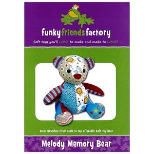 MODELLO DI CARTA - Melody Memory Bear di Funky Friends Factory